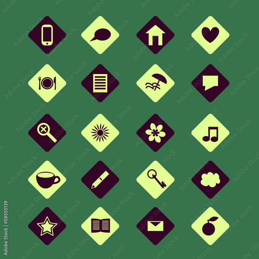Icons set Icons set