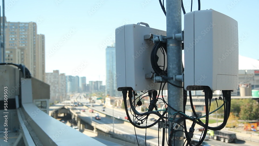 Remote Radio Head. Amplifier for cellular network.