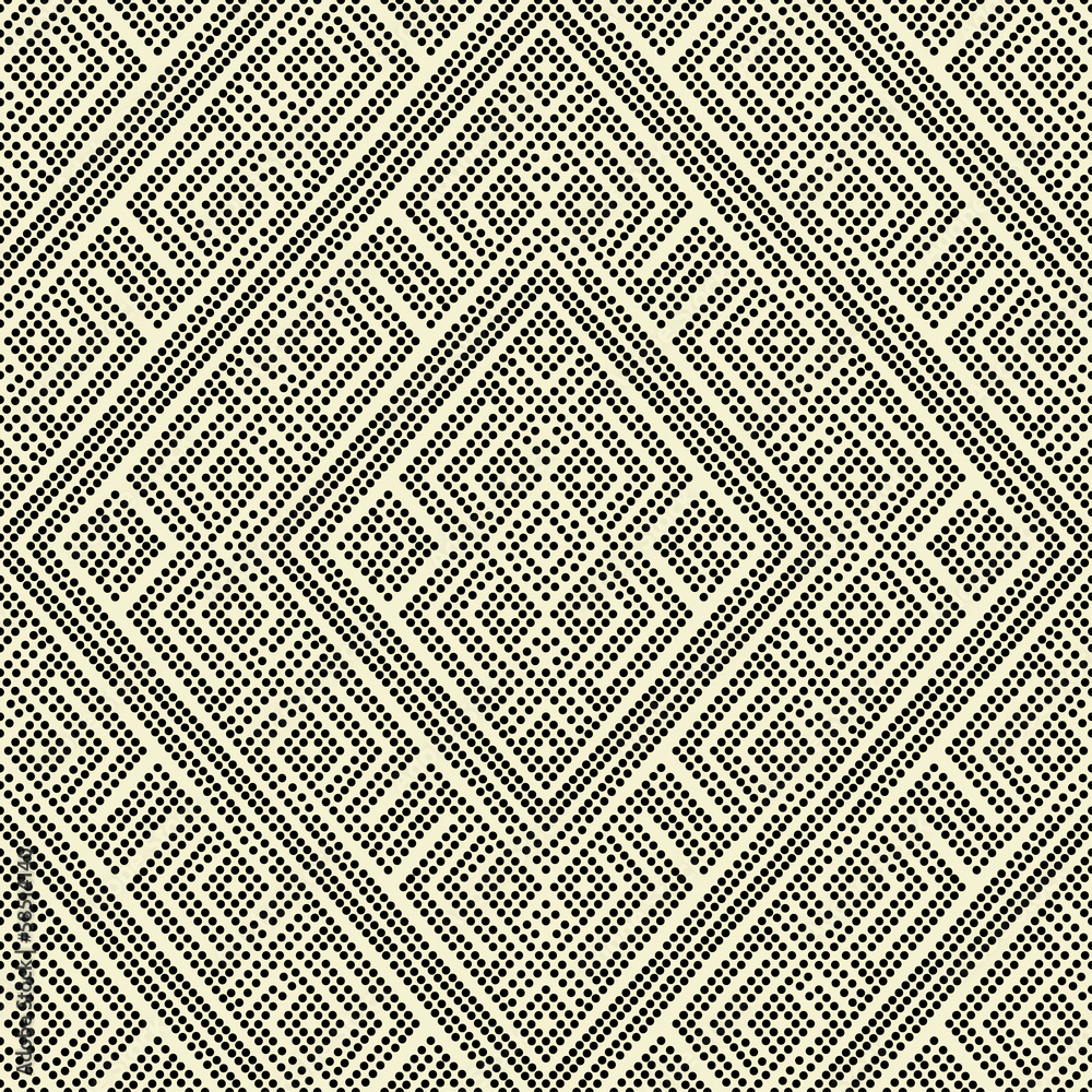 Vector seamless pattern. Modern stylish texture. Repeating geome