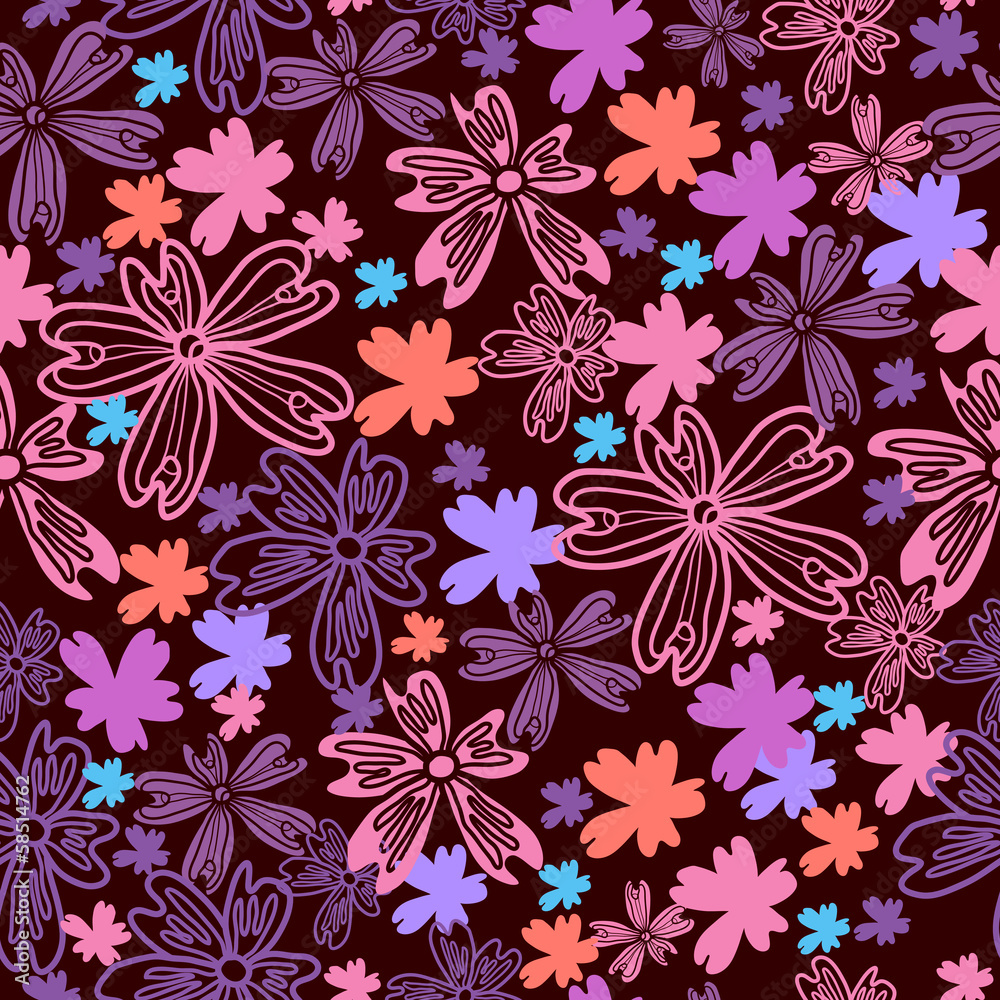 Floral seamless pattern Floral seamless pattern