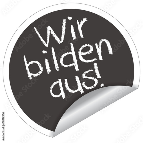Wir bilden aus!