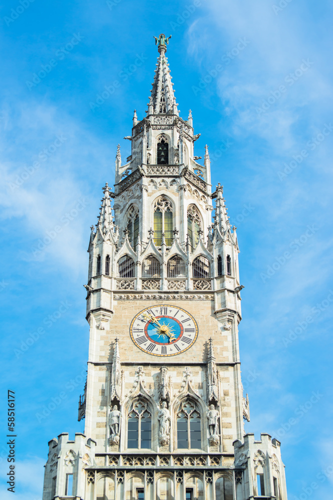 Munchen New Town Hall Marienplatz Munchen New Town Hall Marienplatz