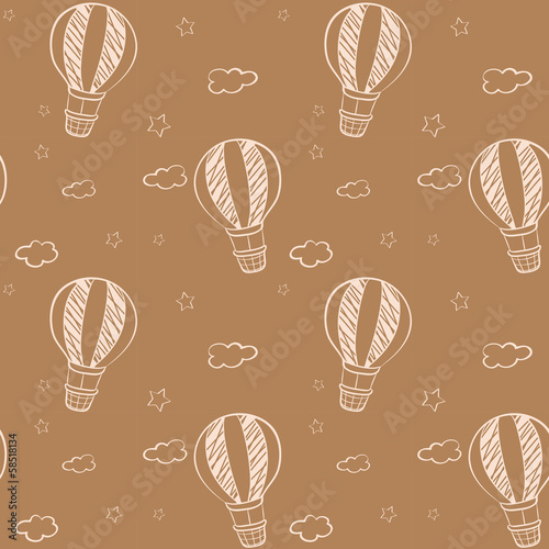 Seamless design of floating balloons
