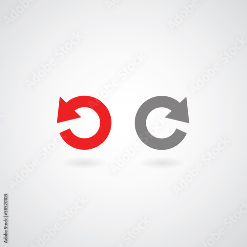 redo and undo symbol