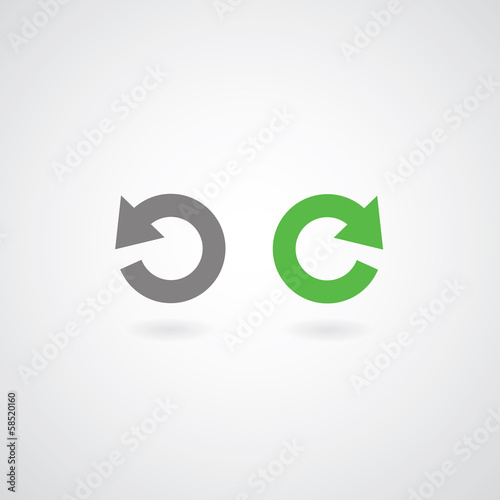 redo and undo symbol