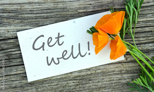 Fototapeta Naklejka Na Ścianę i Meble -  get well