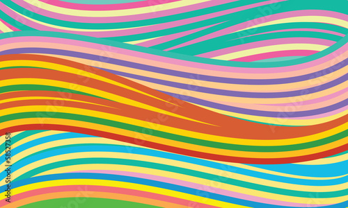 abstract vector background with colored lines
