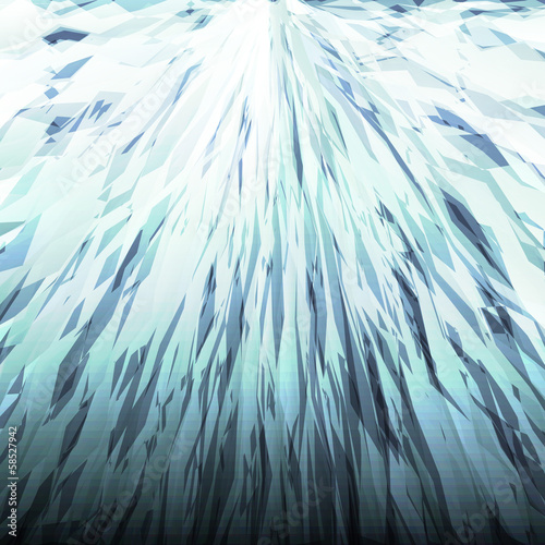 Mountain with snow abstract vector background snowslide