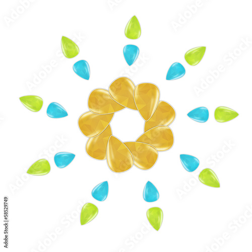 The gem flower