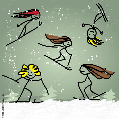 athletic girls