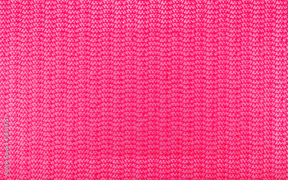 Pink rubber mesh