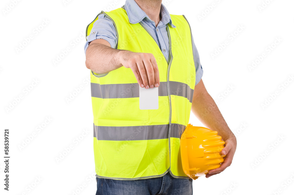 Blue collar worker. Blue collar worker.
