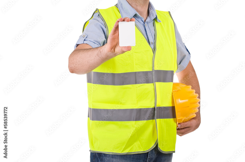 Blue collar worker. Blue collar worker.