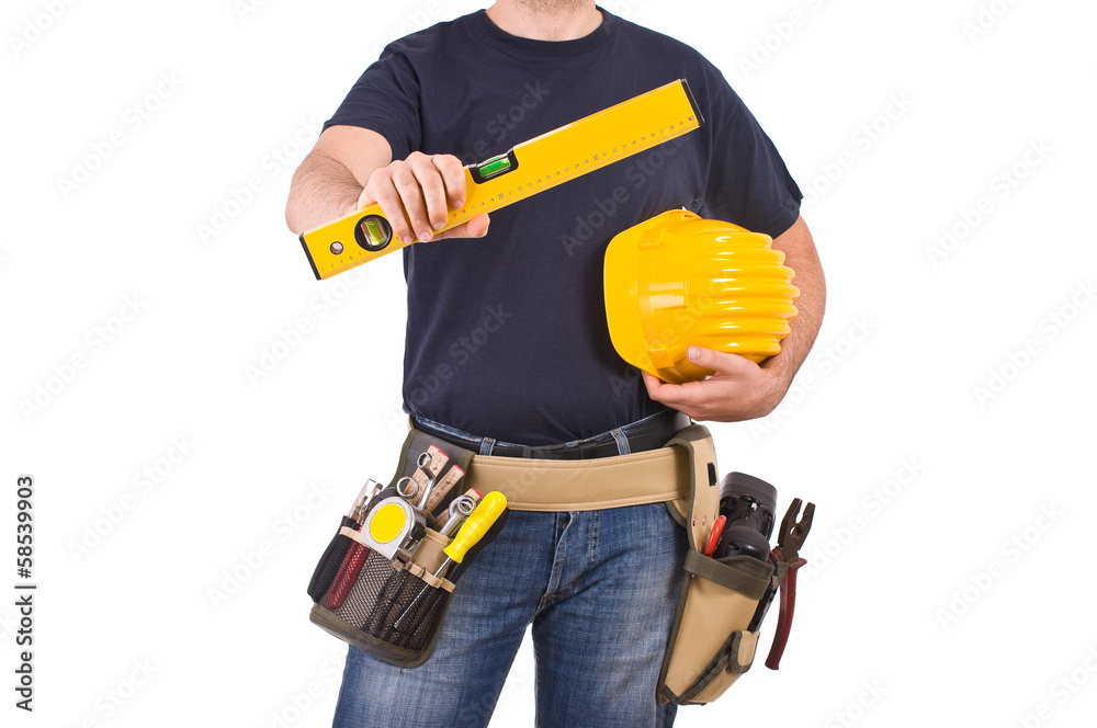 Blue collar worker. Blue collar worker.