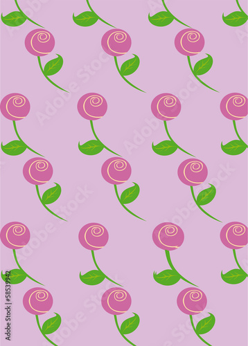 pink roses with one leaf как