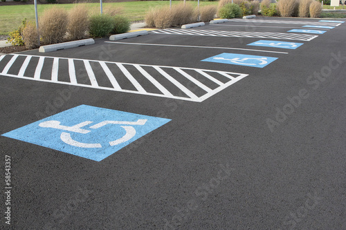 Handicapped Parking Spaces