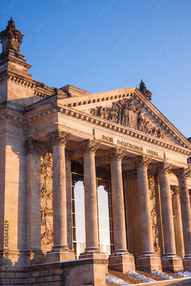 Fototapeta premium The Reichstag.