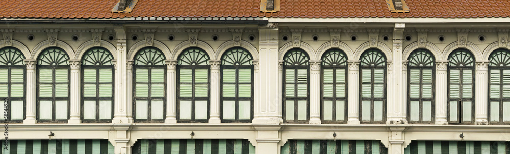 Heritage Windows, George Town, Penang, Malaysia
