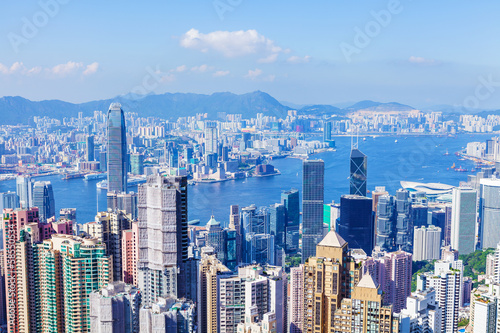 Hong Kong city view © leungchopan