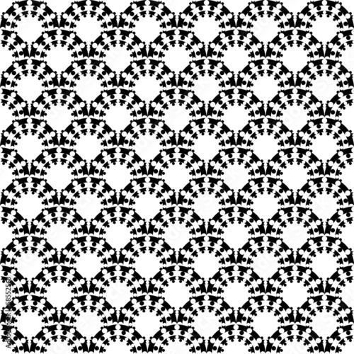 Design seamless monochrome decorative trellis pattern