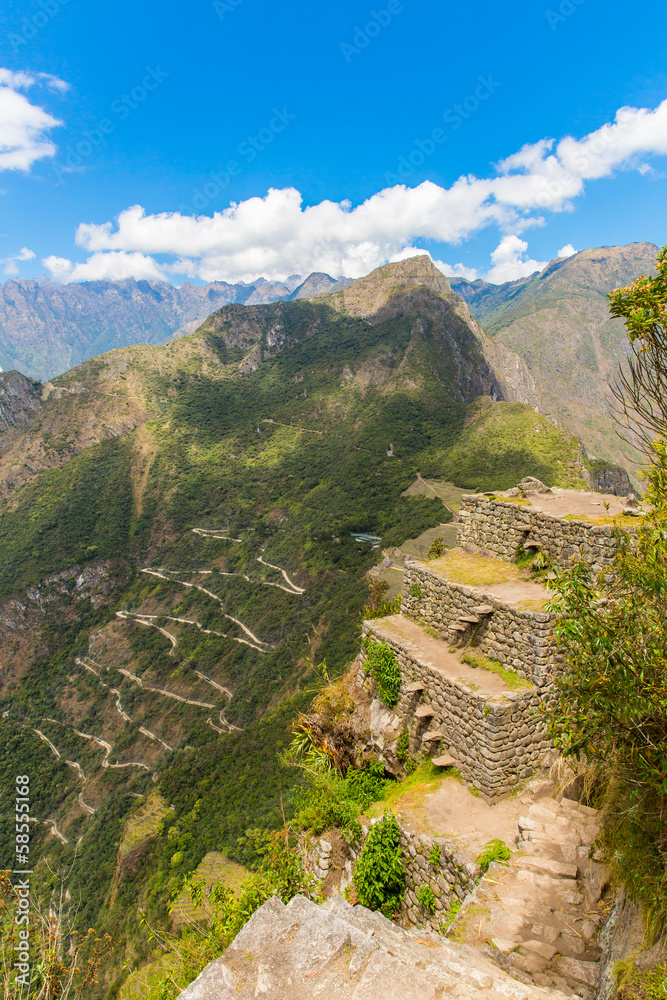 Obraz premium Mysterious city - Machu Picchu, Peru,South America