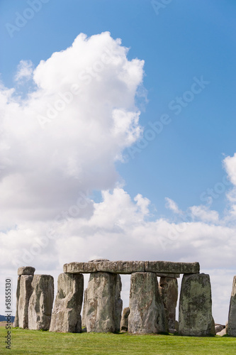 Stonehenge prehistoric monument near Salisbury, Wiltshire, Engla photo