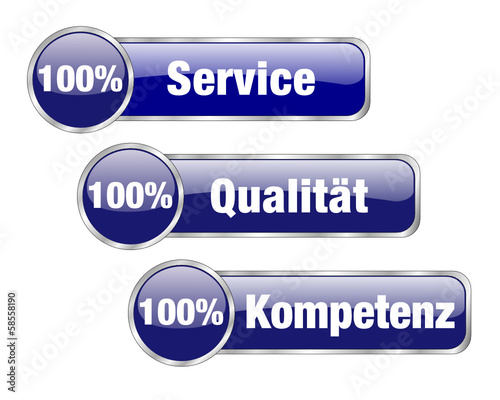 100 % Service, Qualität, Leistung