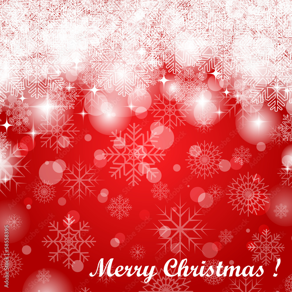 Christmas background with snowflakes Christmas background with snowflakes