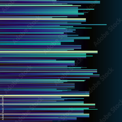 Abstract blue stripes retro colorful background