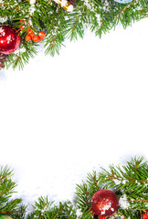Christmas background. Eve framework