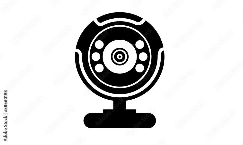 Webcam vector simple
