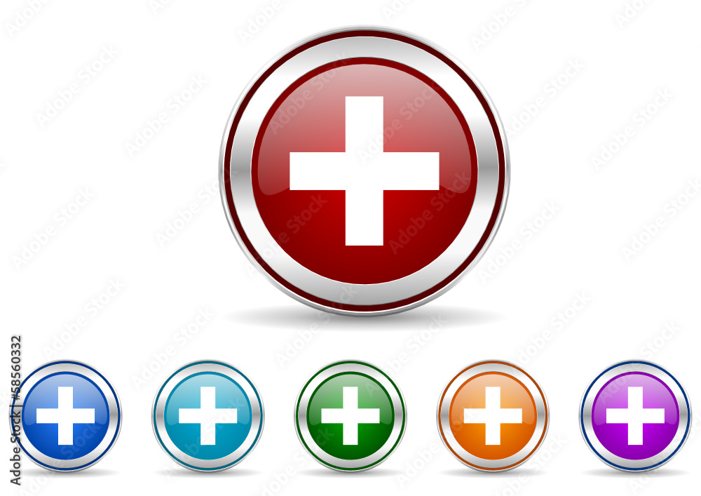 plus icon vector set plus icon vector set
