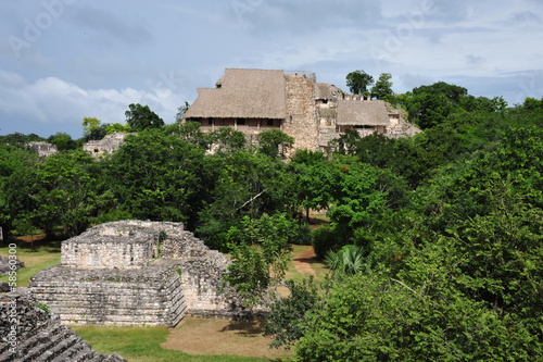 Ek Balem archaeological site within the municipality of Temozón