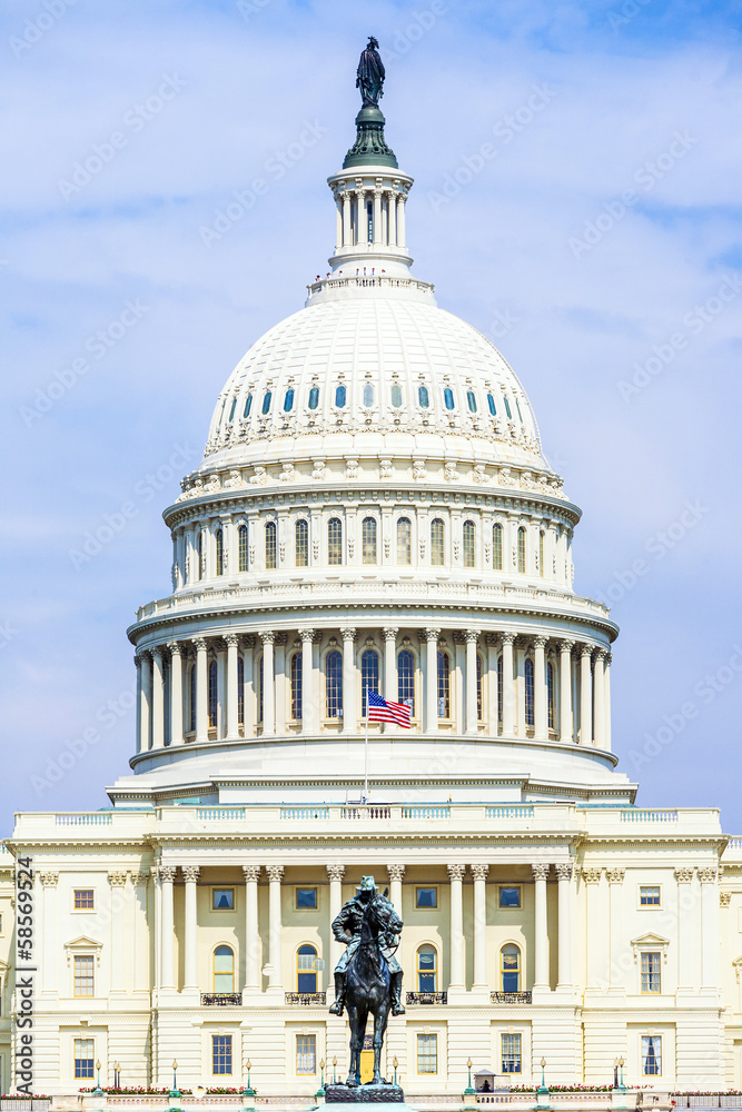 Obraz premium Capitol Building, Washington
