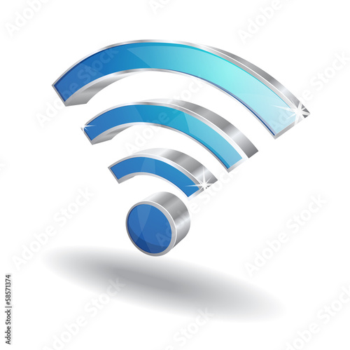 3d Wifi Signal Vector Icon