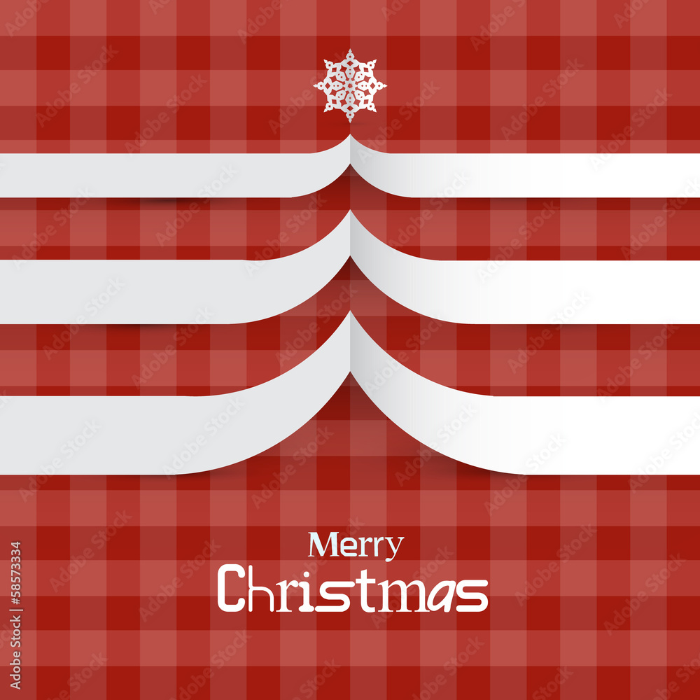 Red Abstract Vector Merry Christmas Background Red Abstract Vector Merry Christmas Background
