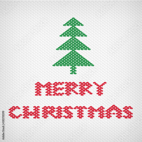 fabric merry christmas background