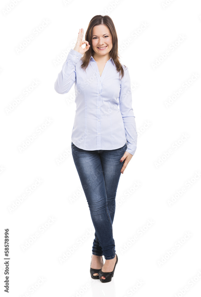 Positive woman Positive woman