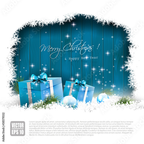 Christmas greeting card