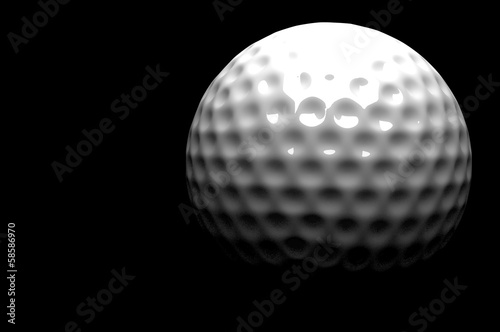 3d Golf ball
