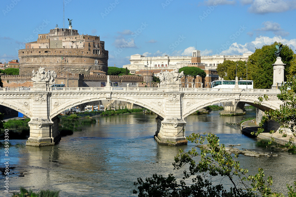 Castle St. Angelo, Rome, Italy