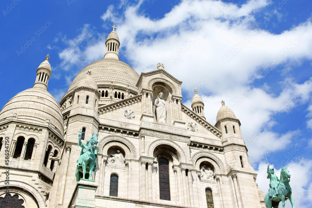 Basilica of the Sacred Heart (Basilique du Sacre-Coeur), Paris