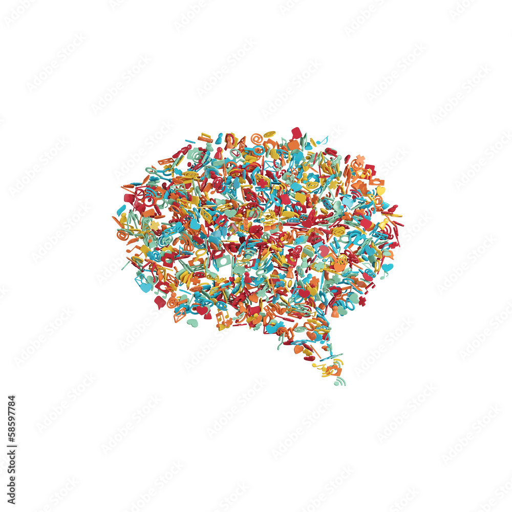 Social network think cloud Social network think cloud
