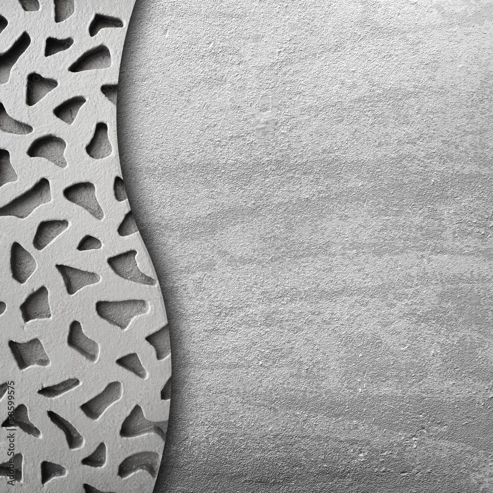 Fototapeta premium concrete background with carving