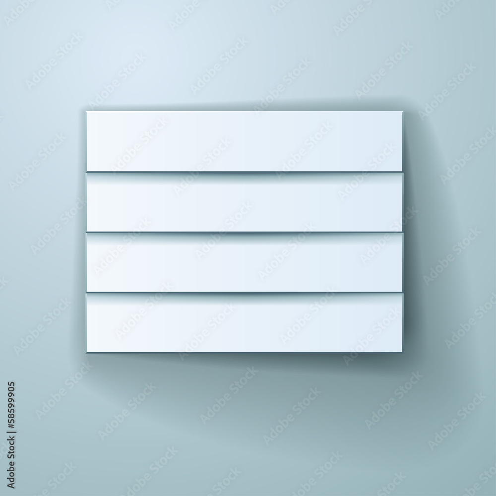 vector blank paper stickers design template vector blank paper stickers design template