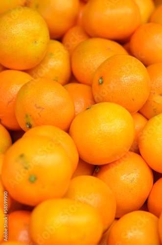 oranges en vrac