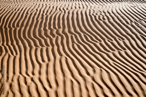 Sable du Sahara, Tunisie © Delphotostock