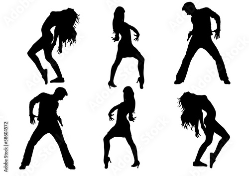 Dancing Silhouette Dance