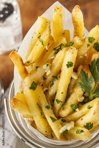 Garlic and Parsley French Fries