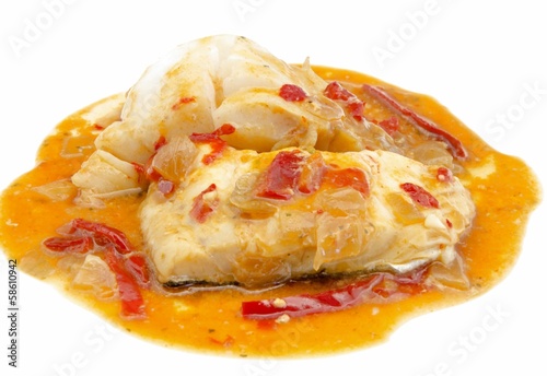 Bacalao a la riojana photo